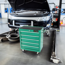 Load image into Gallery viewer, 5 DRAWERS MULTIFUNCTIONAL TOOL CART WITH WHEELS-GREEN