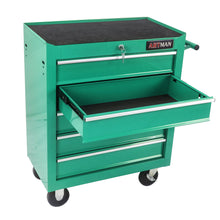 Load image into Gallery viewer, 5 DRAWERS MULTIFUNCTIONAL TOOL CART WITH WHEELS-GREEN