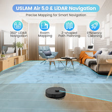 Load image into Gallery viewer, Robot Vacuum and Mop Combo L40 with 60 Days Self-Empty Station Voice Control Home Mapping