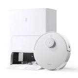 DEEBOT T20 OMNI Robot Vacuum and Spinning Mop with Automatic Lifting and Cleaning Station, Self-Emptying, Smart Mapping, Wi-Fi Connected, LIDAR Navigation, Mop Combo, Pet Hair, Hard Floor