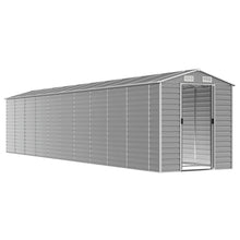 Load image into Gallery viewer, vidaXL Garden Shed Metal Outdoor Storage Shed Anthracite Galvanized Steel