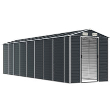 Load image into Gallery viewer, vidaXL Garden Shed Metal Outdoor Storage Shed Anthracite Galvanized Steel