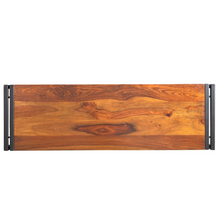 Load image into Gallery viewer, Solid Sheesham Bench with Metal legs