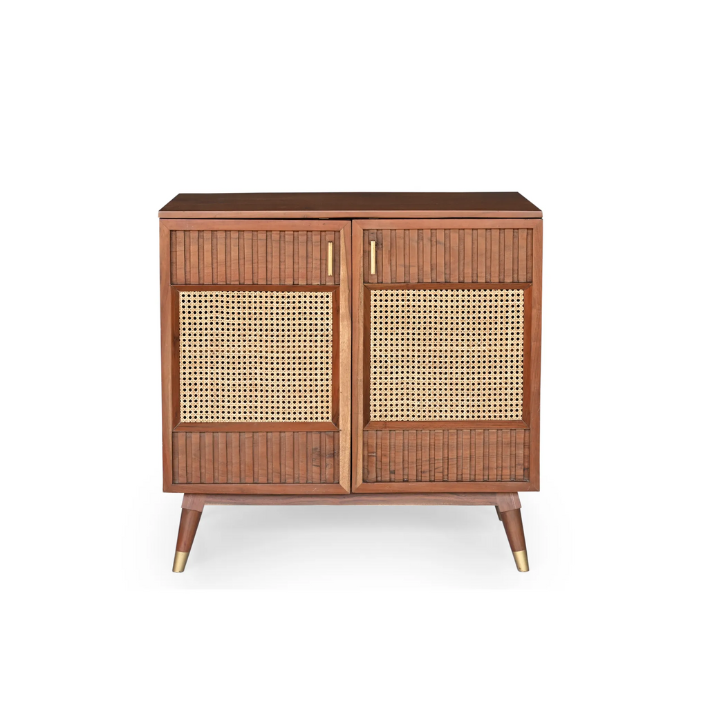 Bana Cane Accent Cabinet