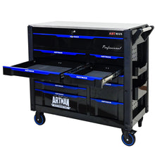 Load image into Gallery viewer, 12-Layer Drawer Multi-Purpose Tool Car, With Wheels, Iron Top