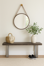 Load image into Gallery viewer, Lark Grey Mango Wood Bench