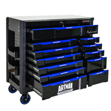 Load image into Gallery viewer, 12-Layer Drawer Multi-Purpose Tool Car, With Wheels, Iron Top