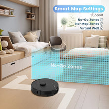 Load image into Gallery viewer, Robot Vacuum and Mop Combo L40 with 60 Days Self-Empty Station Voice Control Home Mapping