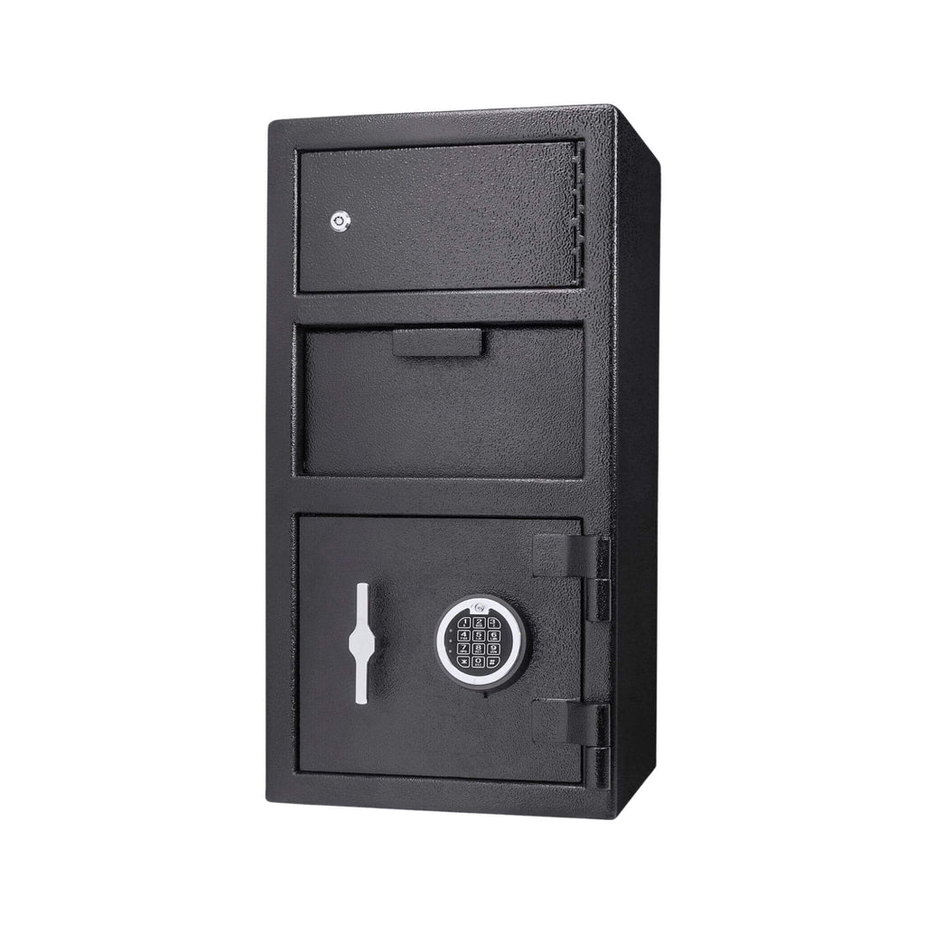 Barska 0.78 CF Heavy-Duty Large Steel Depository Safe With Digital Keypad (SAK75106)