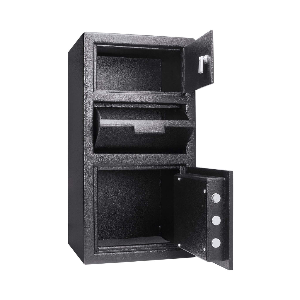 Barska 0.78 CF Heavy-Duty Large Steel Depository Safe With Digital Keypad (SAK75106)
