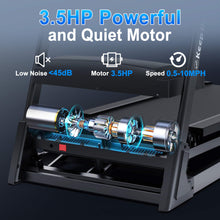 Load image into Gallery viewer, Compact 3.5HP Foldable Electric Treadmill With Bluetooth, LCD Display &amp; 12 Pre-Set Running Programs (SAK25879)