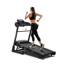 Load image into Gallery viewer, Compact 3.5HP Foldable Electric Treadmill With Bluetooth, LCD Display &amp; 12 Pre-Set Running Programs (SAK25879)