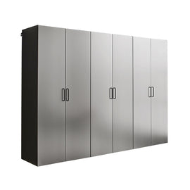 Extra Large Heavy-Duty 96-Inch Garage Cabinet Storage Set With Soft-Close Doors And Adjustable Shelves (SAK74369)